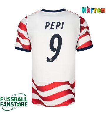 Vereinigte Staaten Ricardo Pepi #9 Replik Heimtrikot WM 2026 Kurzarm